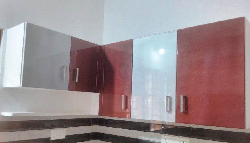Kitchen and cupboard work in Chemperi, Kannur, Kerala